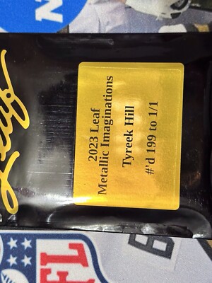 2023 Leaf Metallic Imaginations Tyreek Hill 1/1 To 199 Pack  