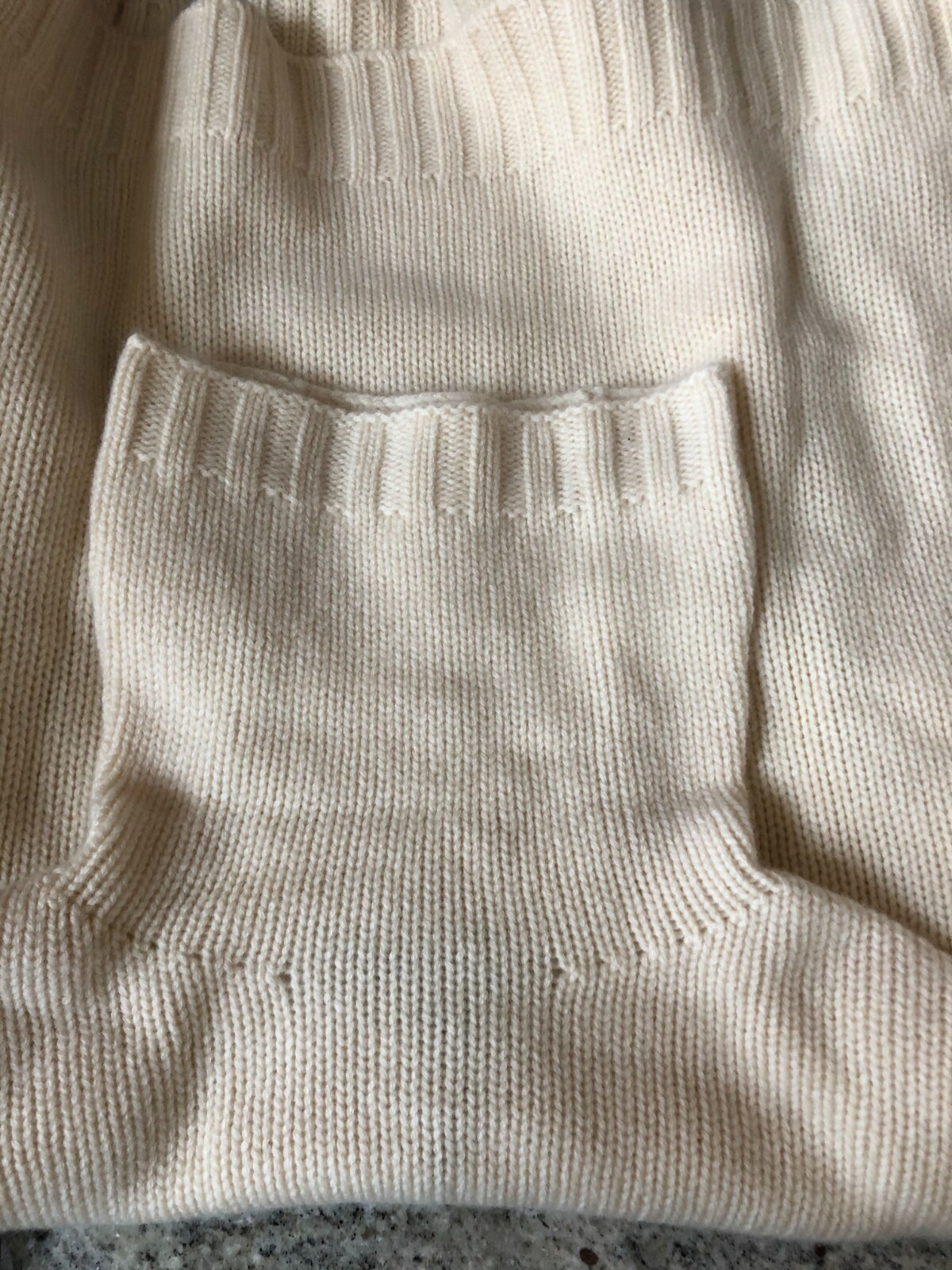 Pre-owned Allsaints Brand Cashmere Turtleneck Sweater From All Saints Chalk White Size S