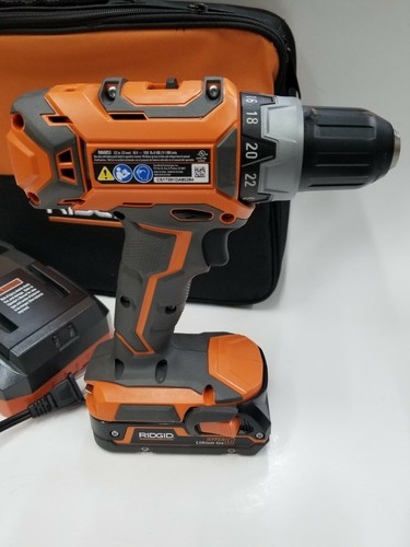 NEW RIDGID GEN5X Brushless 18V Li-Ion metal gear Drill Kit 500 in-lbs torque