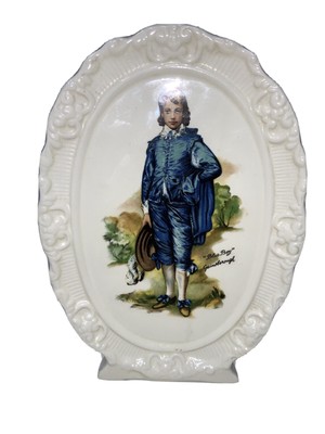 blue boy porcelain figurine