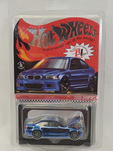Hot Wheels 2022 Red Line Club Car RLC Otto Blue 2006 BMW M3