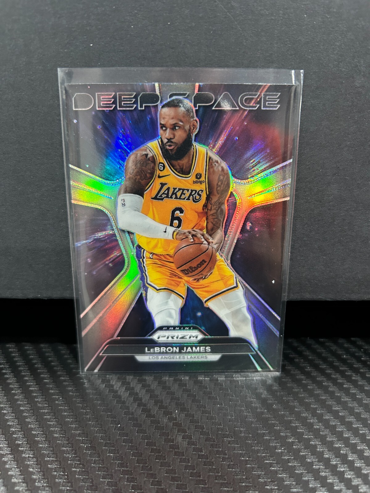 2023-24 Panini Prizm Deep Space Silver Lebron James | eBay