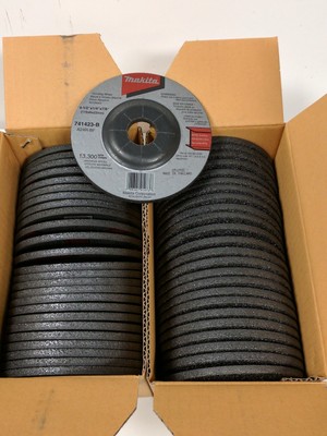 50 New MAKITA 412quot x 14quot x 78quot METAL GRINDING WHEELS 741423 Free Shipping 