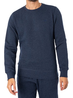 

Мужская толстовка с вышитым логотипом Superdry Vintage, синяя, Синий