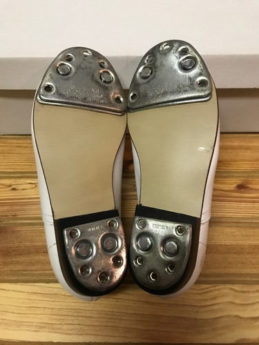 Kid Stomper Size 10 M Clogging Dance Shoes With Steven Stomper BUCK Taps