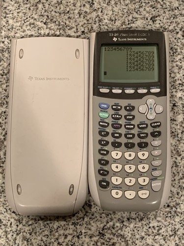 TI 84 Plus Silver Edition Graphing Calculator
