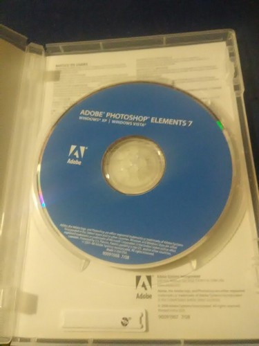 Adobe photoshop elements 7.0 for Windows with Serial Number