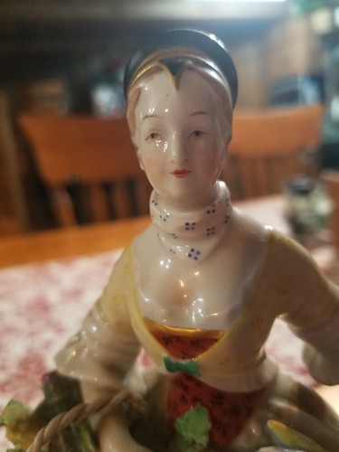 Royal Vienna Porcelain Maiden Figurine
