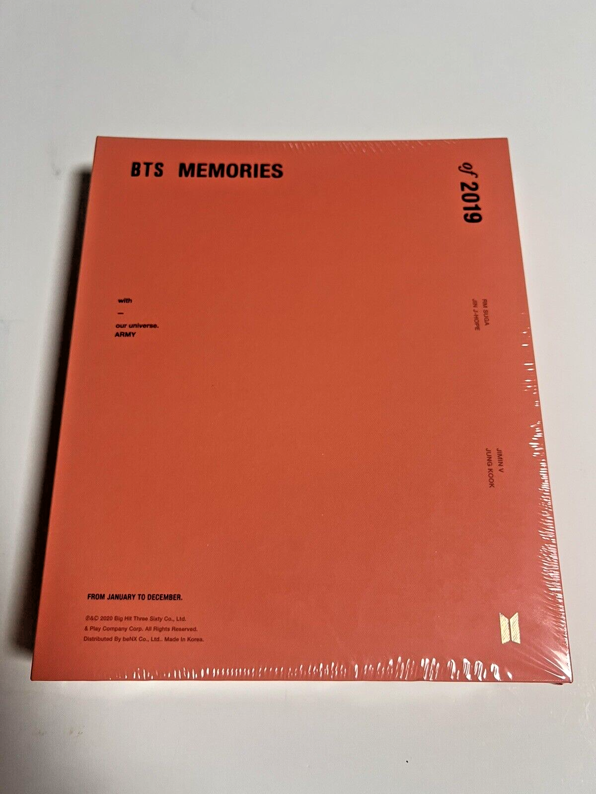 BTS Memories Of 2019 DVD Full Set Sealed From Korea | eBay