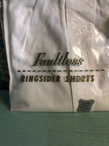 Vintage Faultless Ringsider Boxer Shorts 1950s 1960s Size 34 NIP NOS Underwear