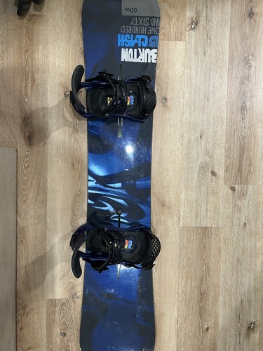 Burton Clash 158cm snowboard w/ New bindings | eBay Burton Clash 158cm snowboard w/ New bindings | eBay
