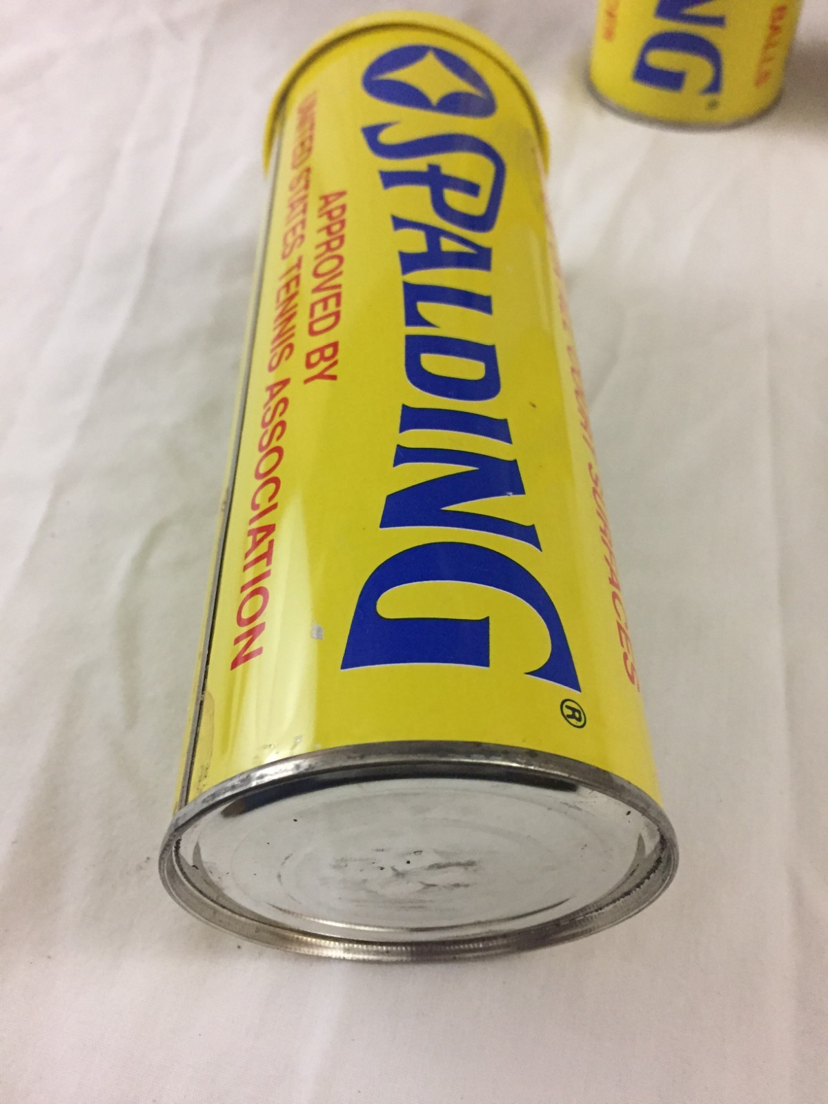 Lot of 3 Vintage Unopened Cans - Spalding 9 Championship Tennis Balls 1985  NEW