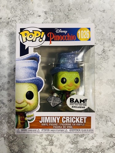 Funko Pop! Pinocchio 1026 JIMINY CRICKET Diamond Collection
