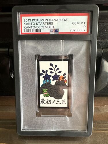 Pokemon 2013 Kanto Starters Japanese Hanafuda Kanto - Dec Pokemon 2013 Kanto Starters Japanese Hanafuda Kanto - Dec