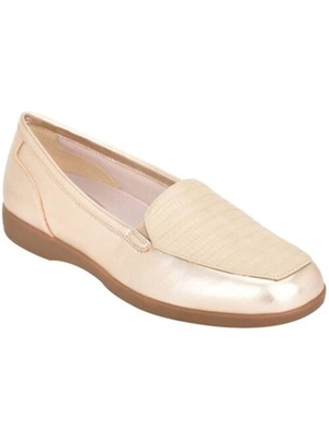 

Женские лоферы на танкетке без шнуровки EASY SPIRIT Gold Flex Gore Comfort Devitt, Золотой, SEDEVITT10