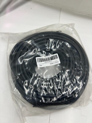 12G SDI BNC Cable SDI Converter 100ft for Video Security Camera Black Heavy Duty