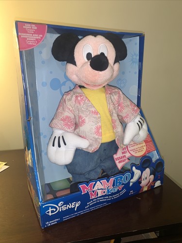 Disney's Mambo Mickey Mouse Animated Singing Dancing Toy | eBay