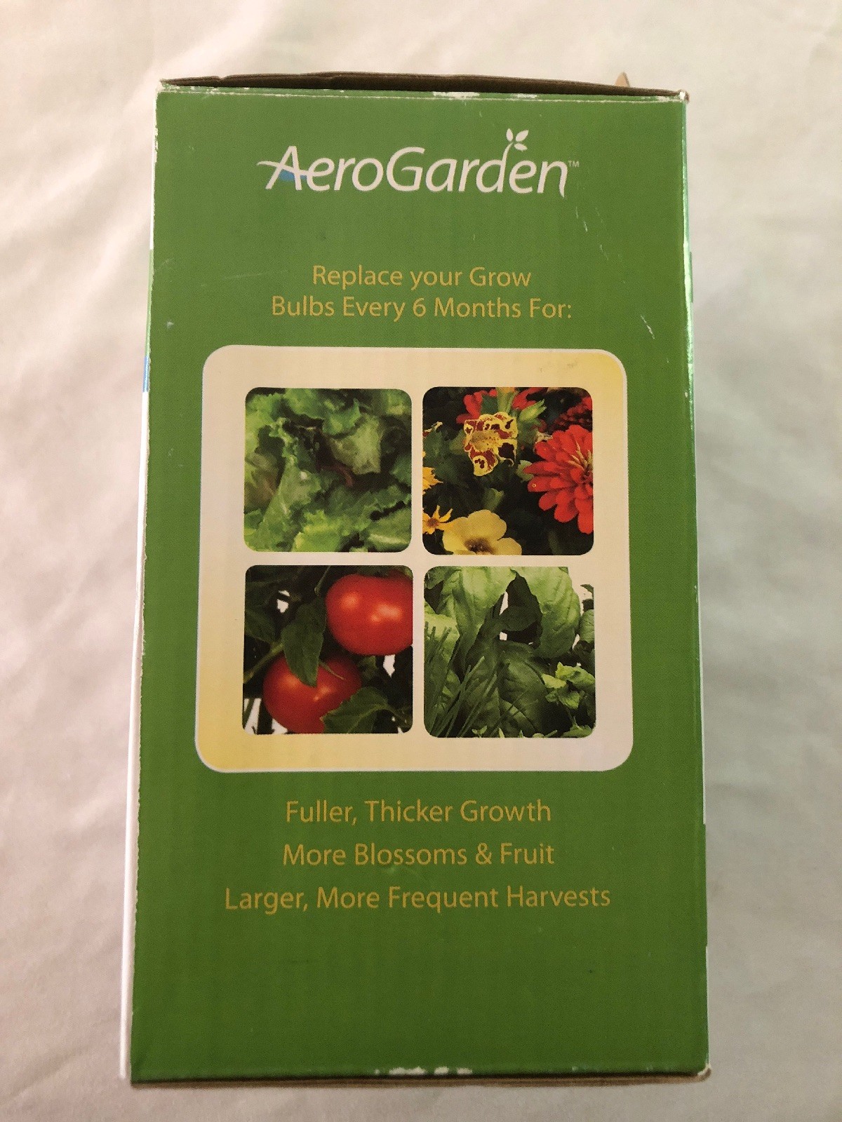 New NIB 3 AeroGarden Deluxe Grow Bulbs Florescent 100633 Extra Elite Pro200