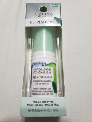 Physicians Formula REFRESHMINT Cucumber & Bamboo Eye De-Puffer