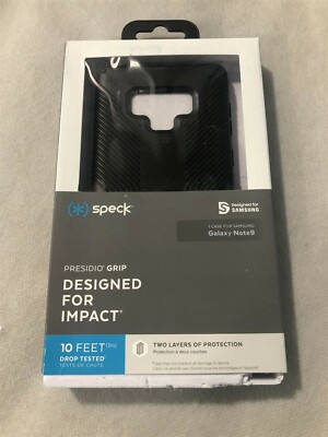 Speck Presidio GRIP Case for Samsung Galaxy Note 9 - Black