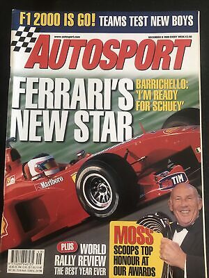 Autosport Magazine 9 December 1999 World Rally Season Review Makinen Champion