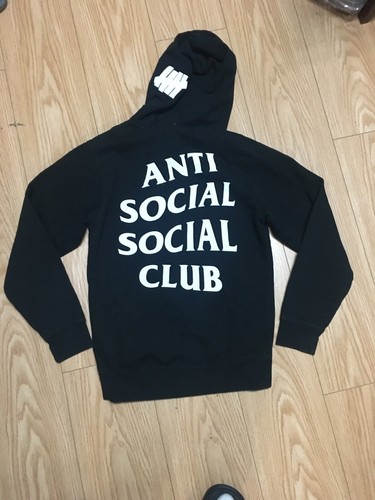 Anti Social Social Club X Undefeated Hoodie Sweatshirt Small