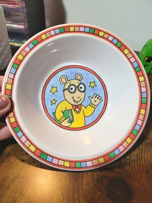 Arthur the Aardvark Daytime TV Character Kids Bowl 6''