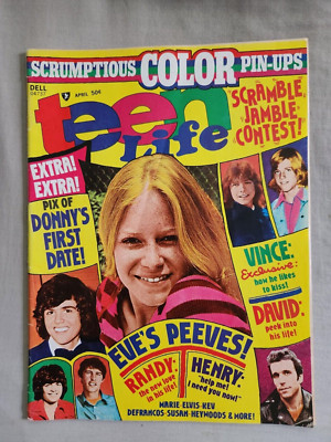 Teen Life Magazine-April 1975-Donny Osmond-Excellent Condition-Very Nice!