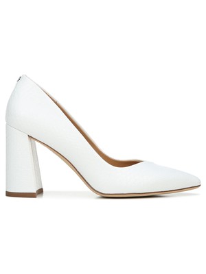 

Женские туфли-лодочки CIRCUS BY SAM EDELMAN White Snake Marlee на блочном каблуке без шнуровки 6,5 м, Белый, H2867S1