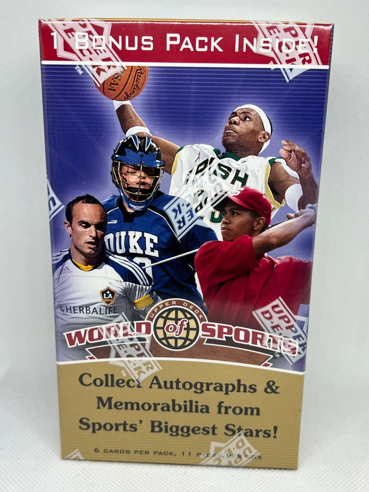 2010 Upper Deck World Of Sports SEALED Box Jordan Lebron