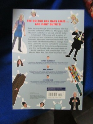 ~~ BBC  DOCTOR WHO PAPER DOLLS INCLUDES 26 CHARACTERS ~~