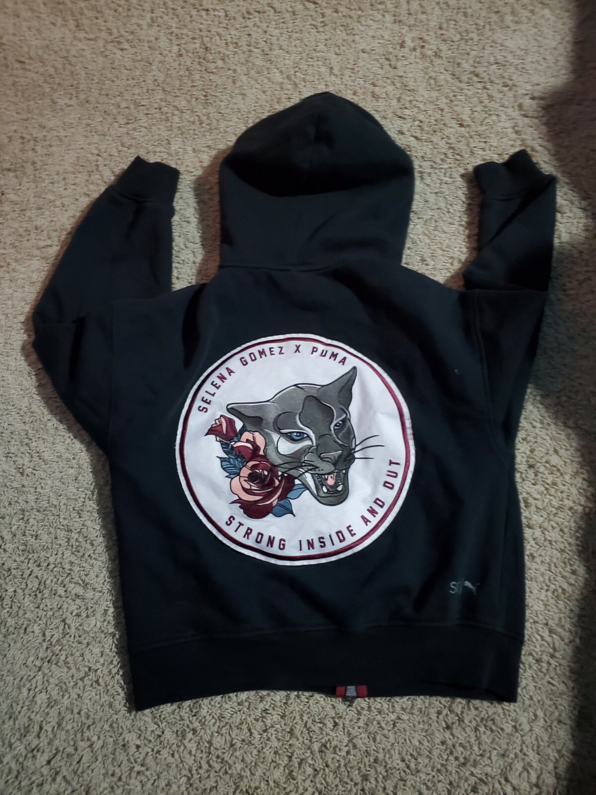 Clothing Selena Gomez Puma Hoodie Limited Edition Selena Gomez Puma Jacket  Strong Girl Hoodie Jacket