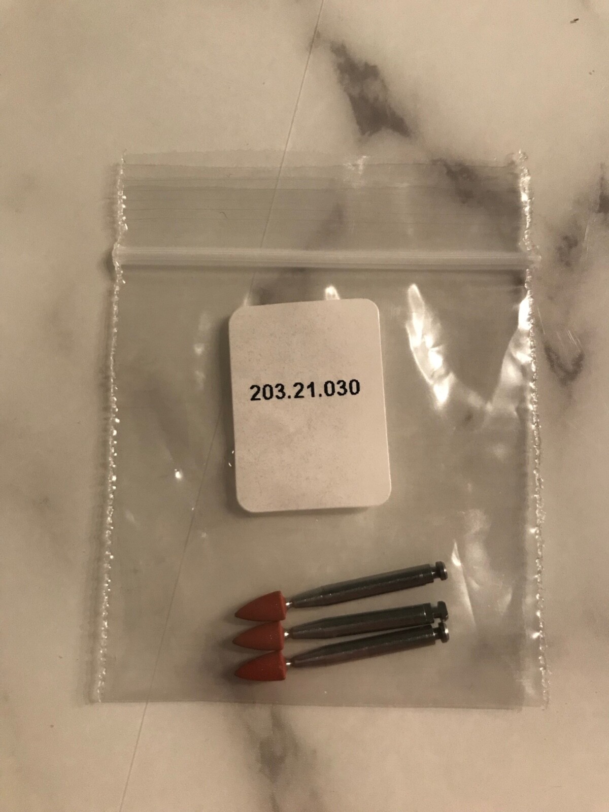 Brasseler Green and Brown Metal Polishers