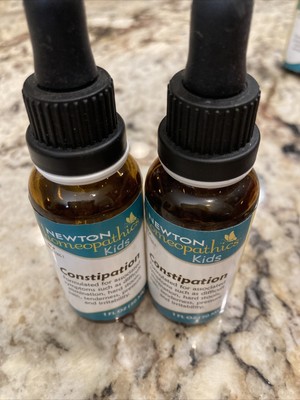 Lot Of 2 Newton Homeopathics Kids Constipation, 1 fl. oz. (30 ml)