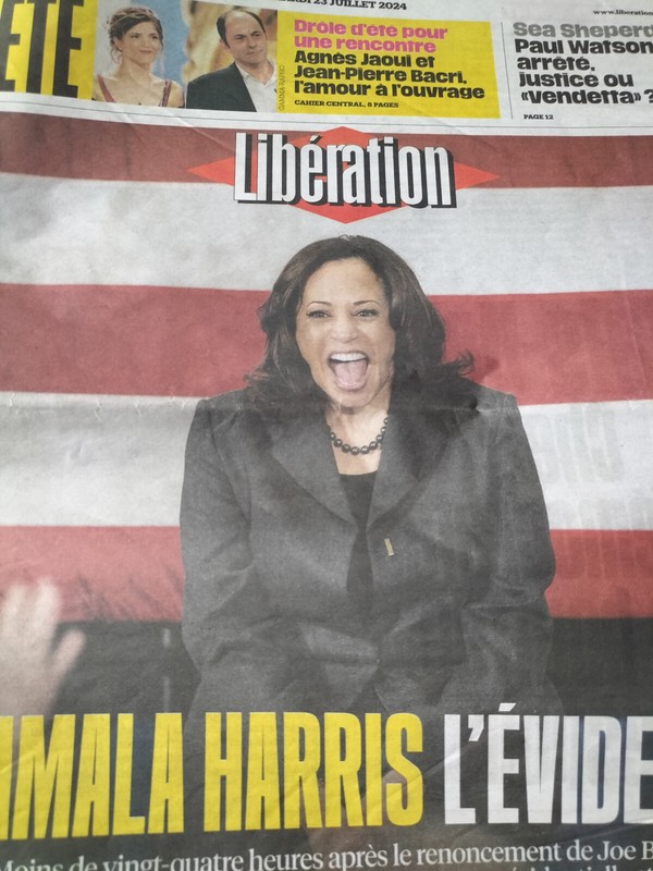 Liberation 23 Juillet 2024- Sea Sheperd Paul Watson ArrÃªTÃ© Justice Ou Vendetta