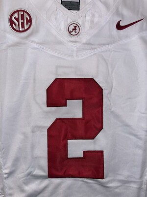 FUSE Ryan Williams White Jersey Alabama Crimson Tide 2 NWT