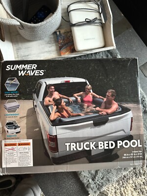 Summer Waves Truck Bed Pool Tailgaiting New in Box FREE SHIP!