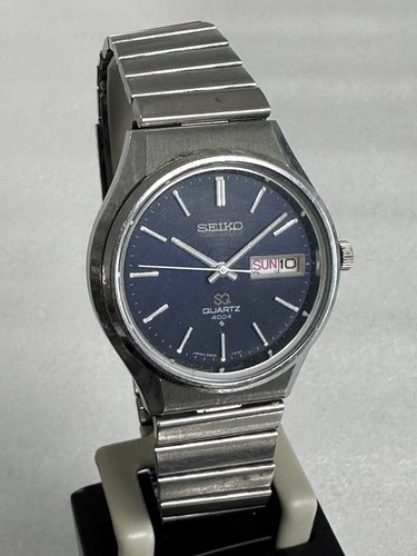 SEIKO Quartz 4N3642 Men's Watch JAPAN Day Date 36mm SS SQ SEIKO Quartz 4N3642 Men's Watch JAPAN Day Date 36mm SS SQ