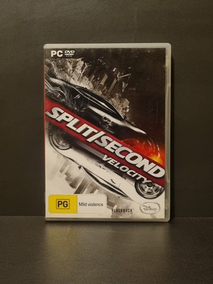 Split/Second Velocity Disney (Windows PC Game DVD ROM 2010) VGC