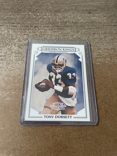 イン・ロック 12冊セット 2007年 2007 Donruss Threads College Gridiron Kings Tony Dorsett