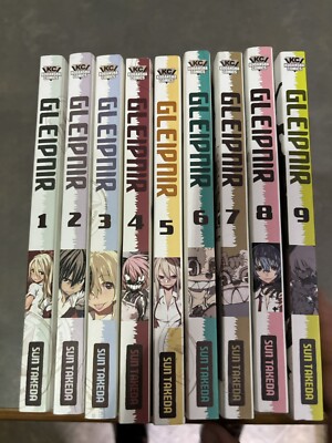 Gleipnir Vol 1-9 Complete English Manga  - Sun Takeda Seinen