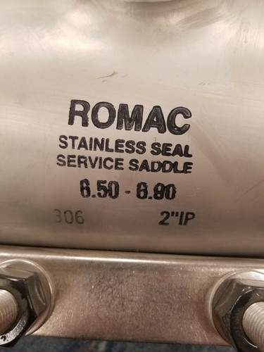 Romac Stainless Steel Saddle - 6