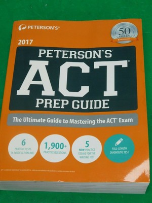 ACT  Prep Guide 2017 by Peterson's (2017, Paperback) - 1B