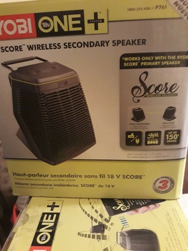 Bocinas bluetooth Ryobi