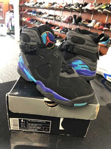 Nike Air Jordan 8 Retro GS 'Aqua' 2007 - 305368-041 Youth