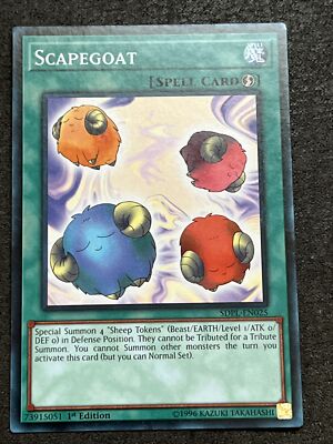 Yu-Gi-Oh! TCG Scapegoat Powercode Link SDPL-EN025 1st Edition Common VLP