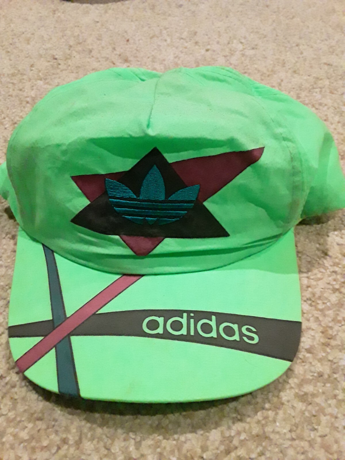 80s 90s vintage adidas cap レザー Yahoo!オークション - 即決送込 レザー 90s vintage adidas cap