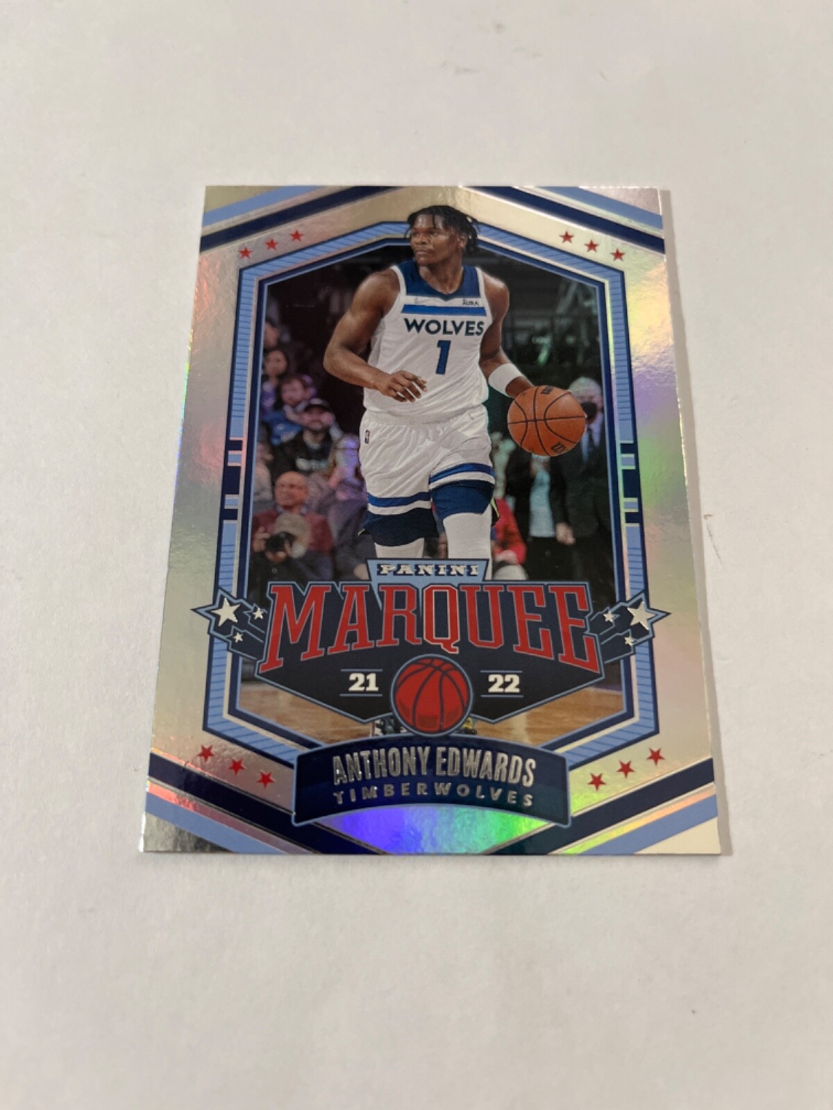 2021-22 Panini Chronicles Marquee #355 Anthony Edwards (J