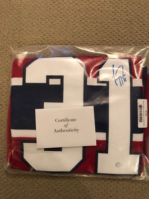 CAREY PRICE SIGNED MONTREAL CANADIENS REEBOK JERSEY HOLO /COA FRAME WORTH