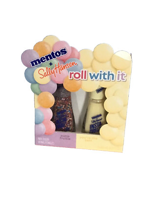 Sally Hansen Mentos Nail Roll With It Limited Edition Duo Set New in Box